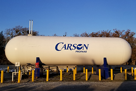 Carson now offers propane.