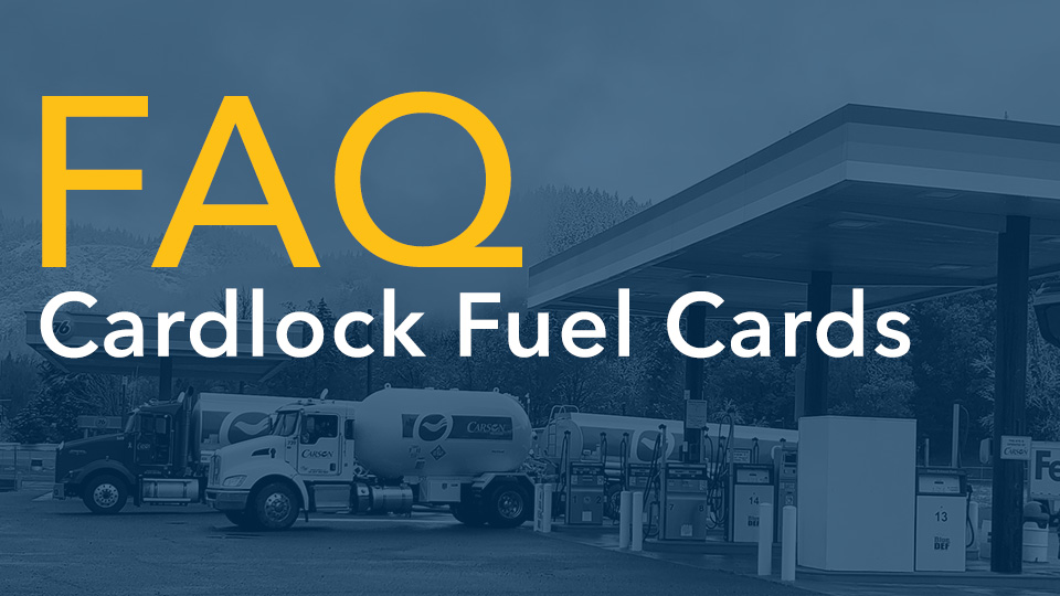 FAQ Cardlock Fuel Cards