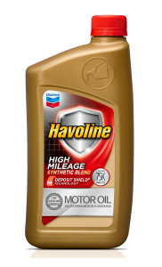 havoloine synthetic high mileage motor oil pic