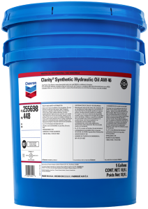 Chevron Clarity Synthetic AW 46 hydraulic oil